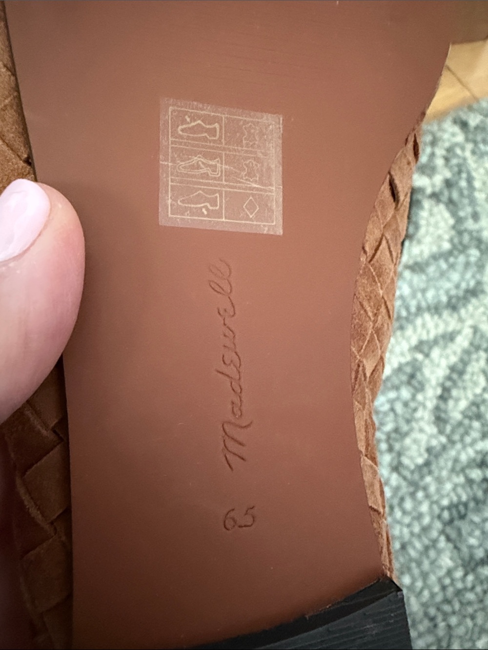 Madewell Suede Mary Jane Mule - Picture 4 of 4